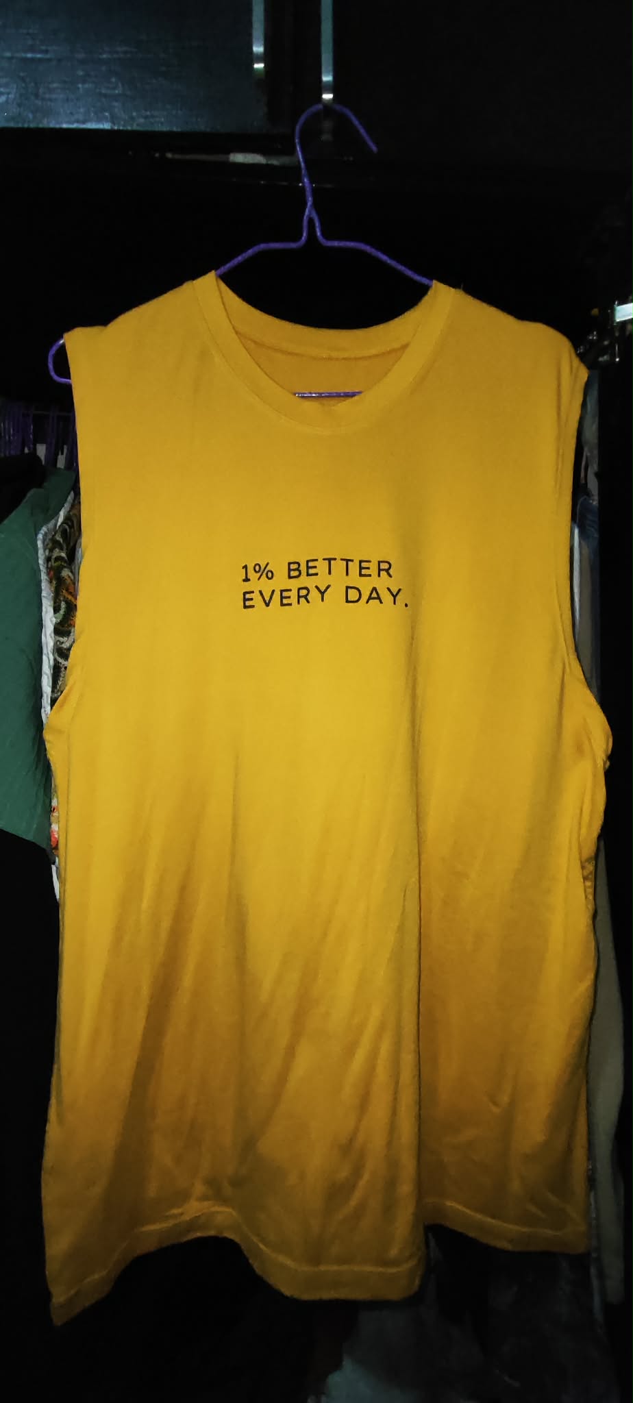 1% Better Men's Tank Top